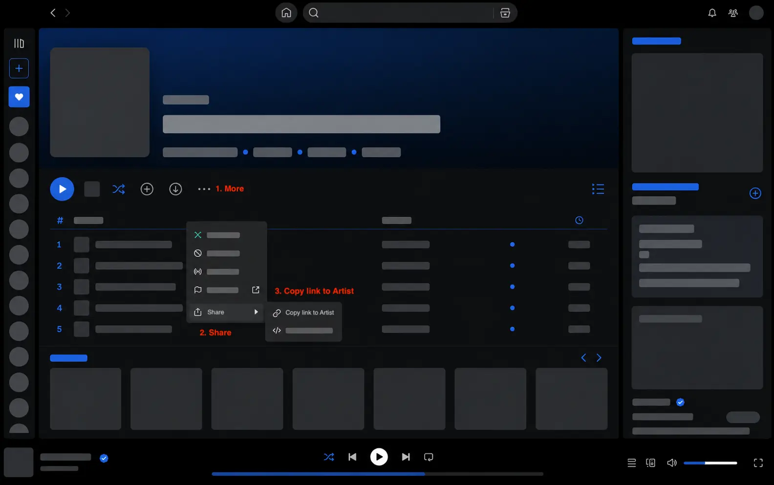 how to copy spotify artist url for spotify artist image viewer